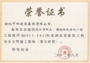 卿正領(lǐng)域時(shí)代廣場建筑安全文明（楚天杯）