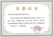 東方雅園安全生產(chǎn)標(biāo)準(zhǔn)化示范工地（黃鶴杯）